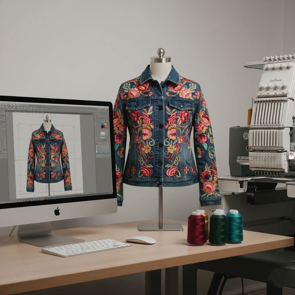 Vector Embroidery Art