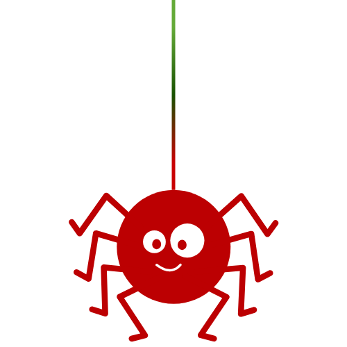 hanging spider - digitizingmill.com
