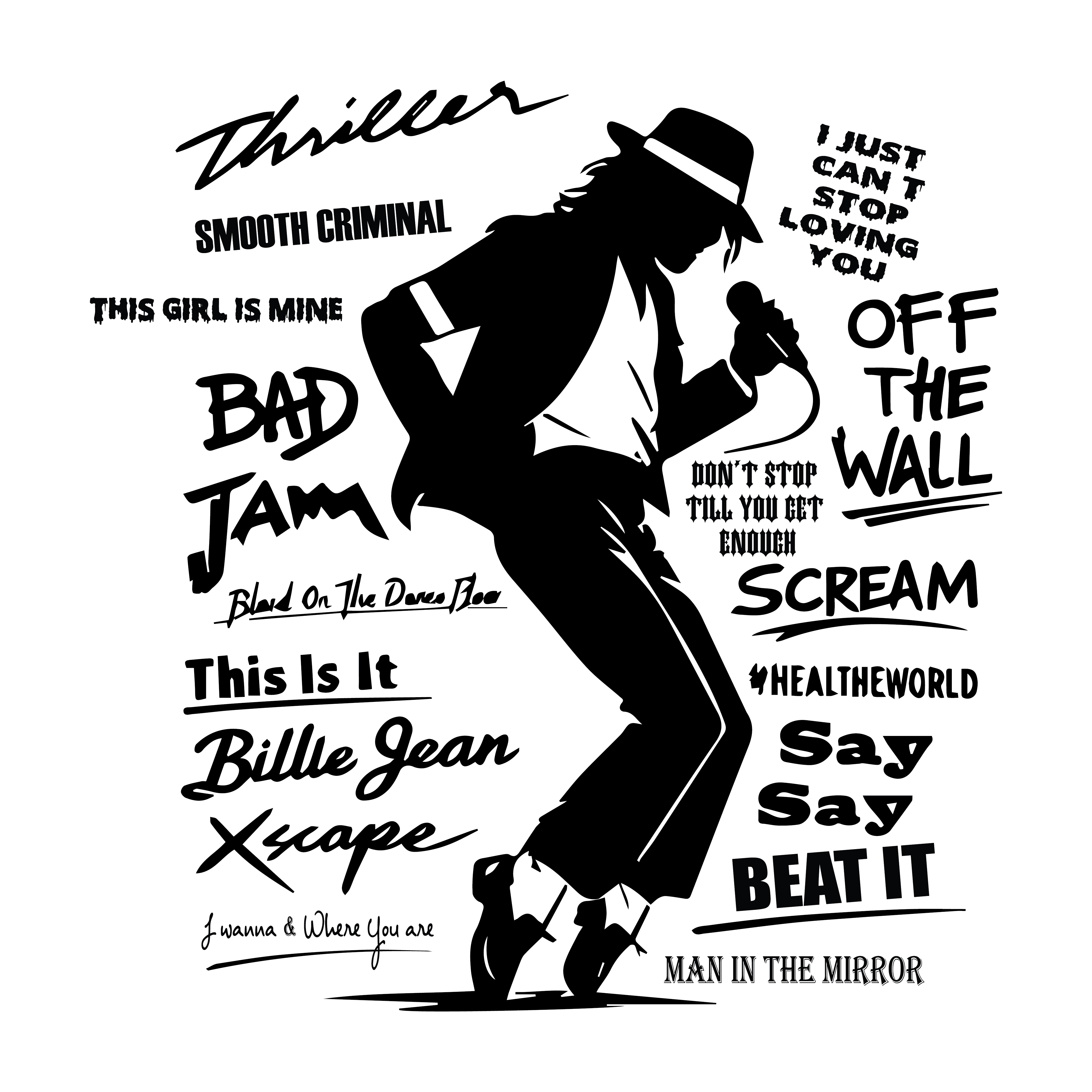 Retro Pop Music SVG PNG
